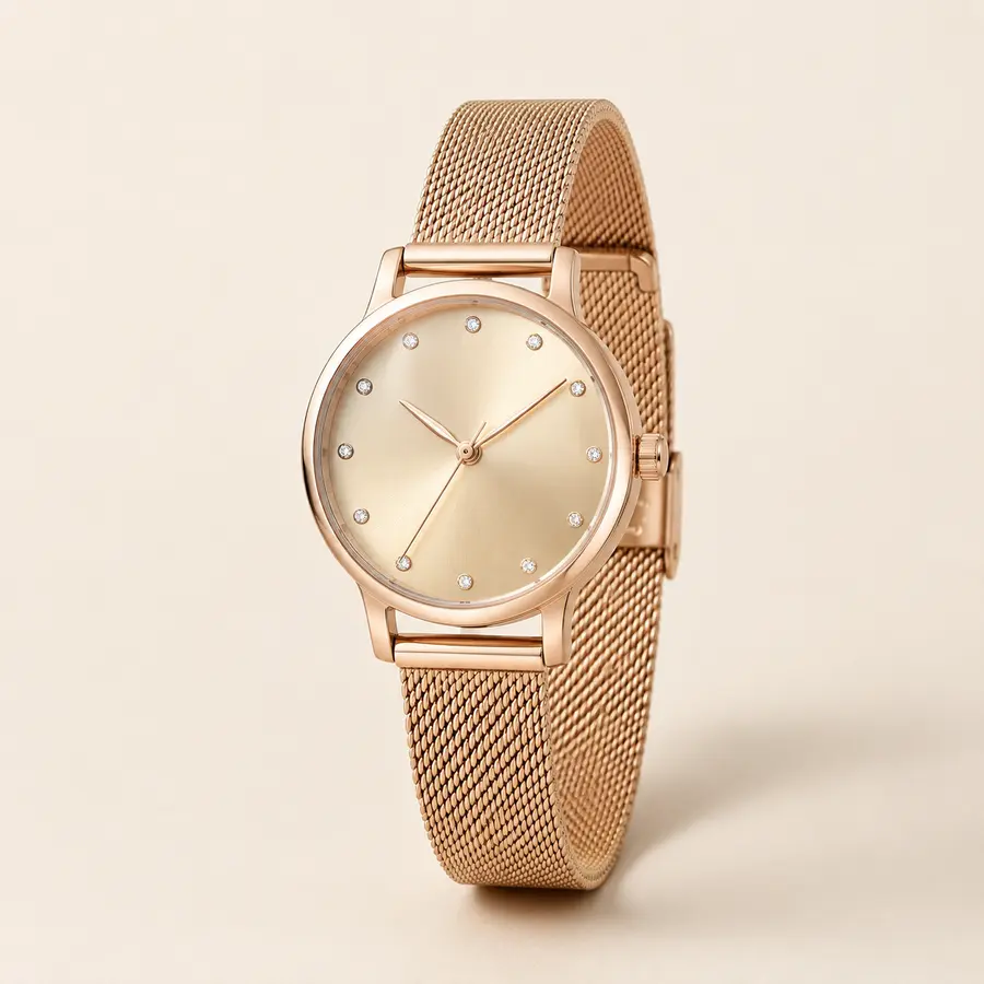 Women’s rose gold watch collection